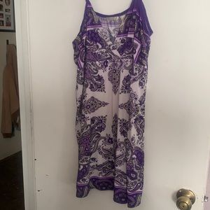 Fun purple tank top